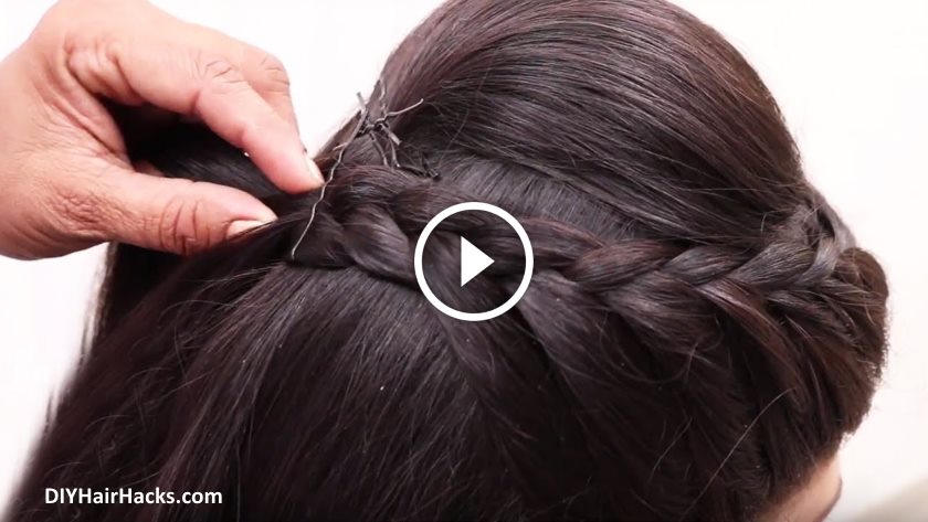 Beautiful Girls Hairstyle for Wedding Function - Ethnic Fashion  Inspirations!