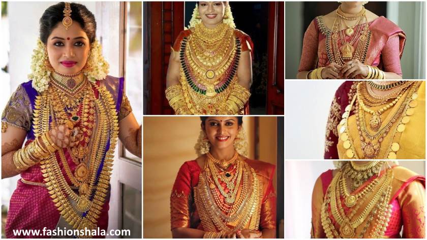 Best Kerala Bride Wedding Gold Jewellery Trends