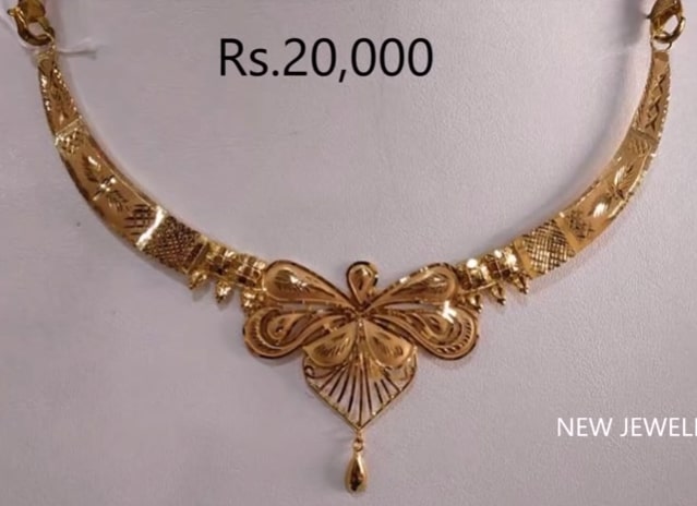Trendy Gold Necklace Designs With Weight - Ethnic Fashion Inspirations!