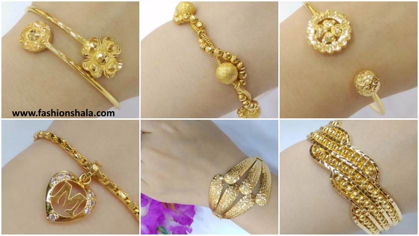Latest Gold Bracelet Designs for Female