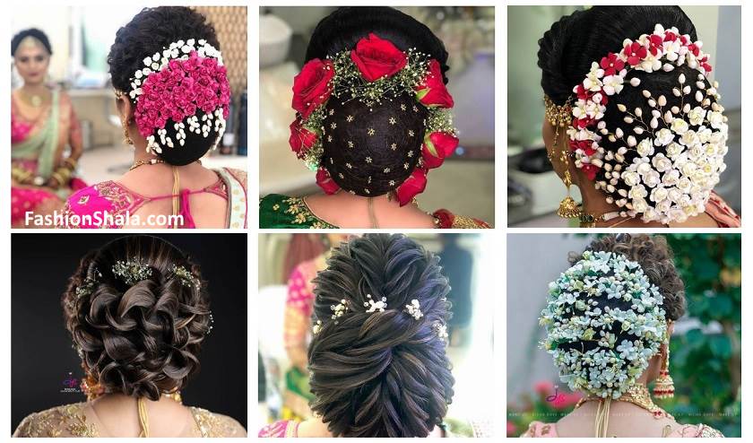 gorgeous south indian wedding bridal hairstyles